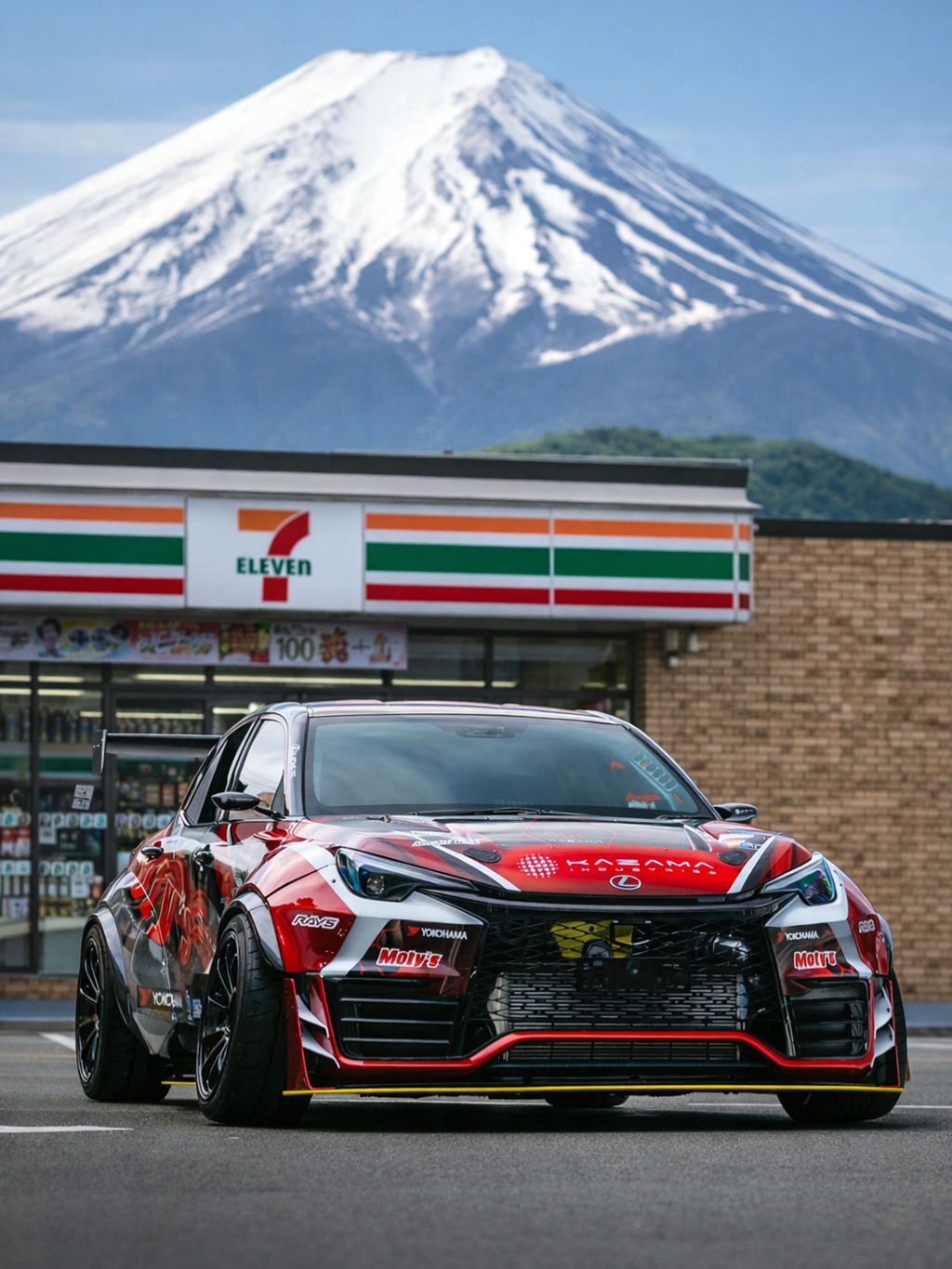 Driftovací vůz Lexus LBX