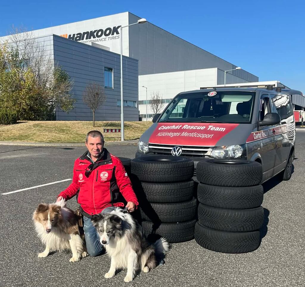 Hankook Abroncsadományozás